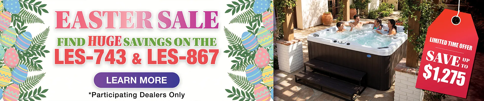 Calspas hot tub being used in a family setting - Whitehouse