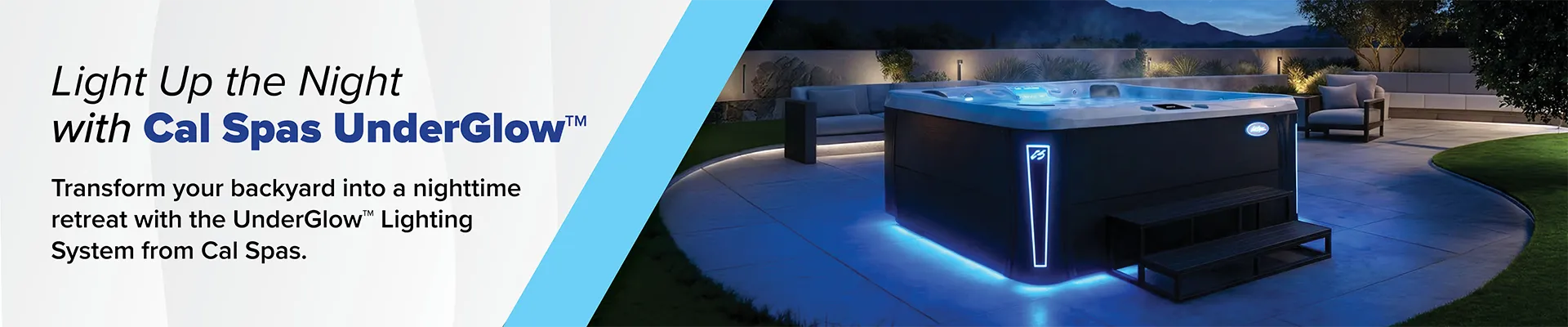 Calspas hot tub being used in a family setting - Whitehouse