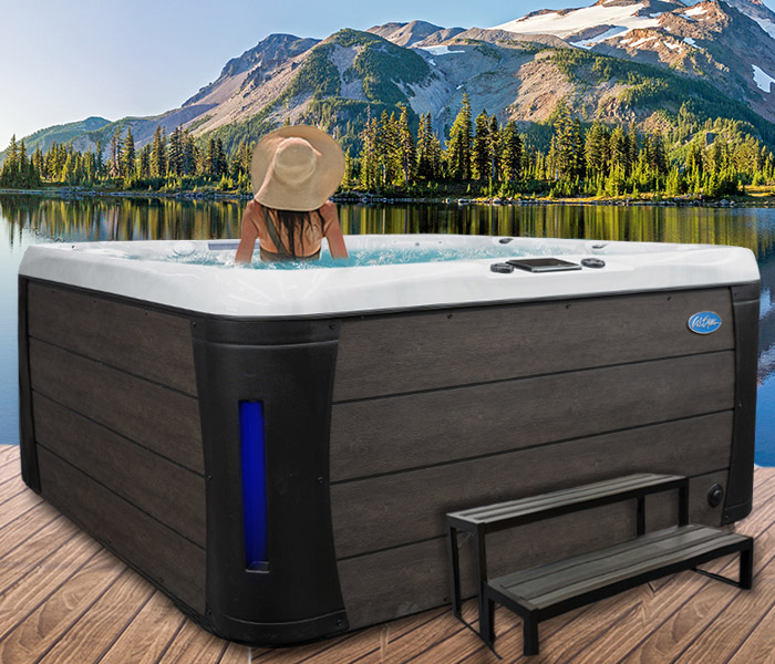 Calspas hot tub being used in a family setting - hot tubs spas for sale Whitehouse