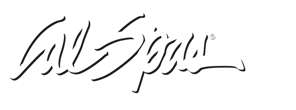 Calspas White logo hot tubs spas for sale Whitehouse